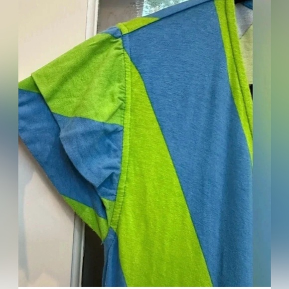 Lilly Pulitzer Adriel Wrap Dress Flutter Sleeve Always A Party Striped Size XL - Picture 5 of 9